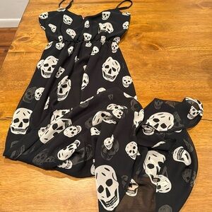 3/$10 Skull print dress